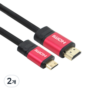 넥시 레드메탈 MINI HDMI V2.0 모니터케이블