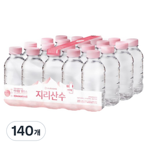 지리산수 무라벨, 330ml, 140개