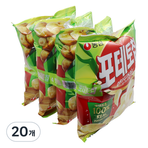 포테토칩 오리지널, 40g, 20개