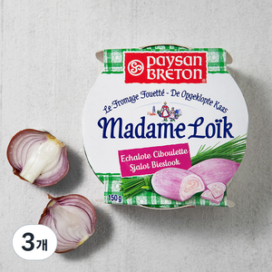 페이장브르통 마담로익 샬롯 앤 차이브 크림치즈