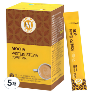 모카씨엔티 단백질 스테비아 커피믹스