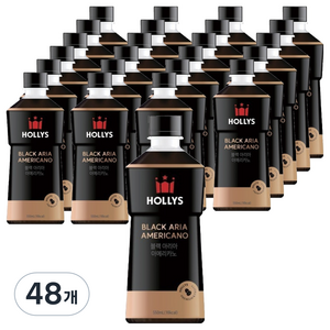 할리스 블랙 아리아 아메리카노, 550ml, 48개