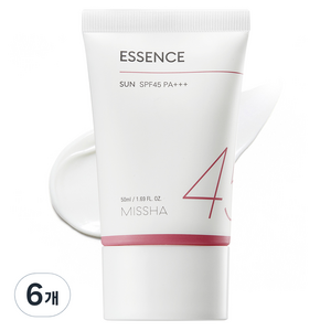 미샤 올 어라운드 세이프 블록 에센스 선 SPF45 PA+++, 50ml, 6개