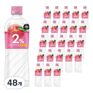 이프로 부족할때 제로 복숭아, 500ml, 48개