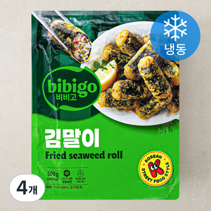 비비고 김말이 (냉동), 500g, 4개