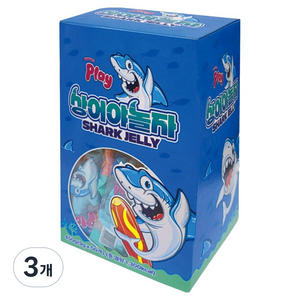 알도르플레이 상어야놀자 젤리 50개입, 450g, 3개