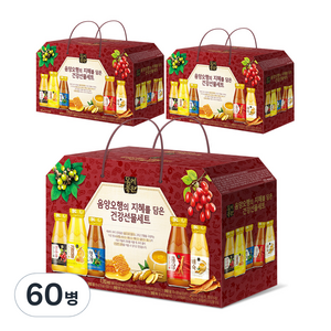 몸에좋은 음양오행 건강 음료 선물세트, 180ml, 60개