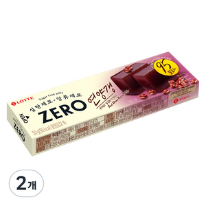 롯데제로 연양갱, 50g, 2개