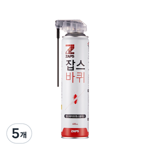 잡스 화이트 펜스 플러스 살충제, 400ml, 5개