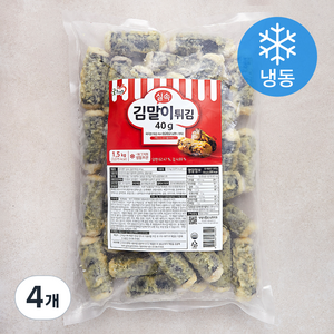 굿프랜즈 실속 김말이튀김 (냉동), 1.5kg, 4개