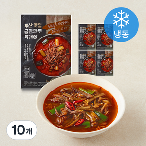참도깨비 금강만두 육개장 (냉동), 630g, 10개