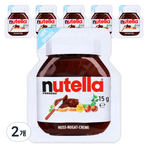 누텔라 스프레드 포션 6p, 90g, 2개