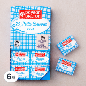 페이장브르통 빼띠 버터, 200g, 6개
