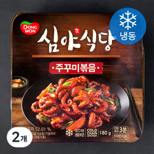 동원 심야식당 주꾸미볶음 (냉동), 180g, 2개