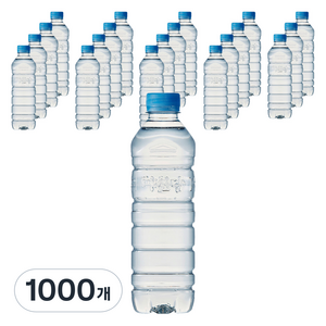 마신다 생수 무라벨, 500ml, 1000개