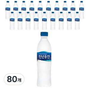 천년동안 해양심층수, 500ml, 80개
