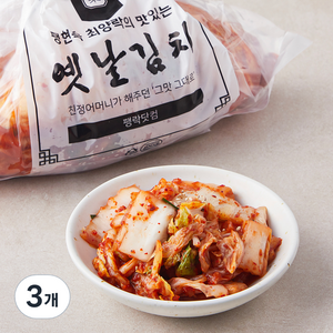 팽현숙 최양락의 맛있는 옛날 썰은김치, 1.5kg, 3개