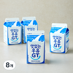 남양유업 맛있는 우유 GT, 200ml, 8개