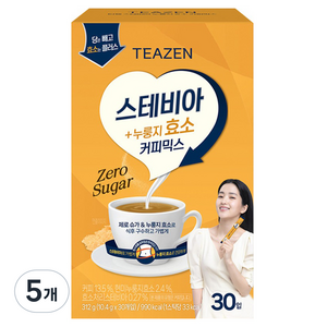 티젠 스테비아 누룽지효소 커피믹스