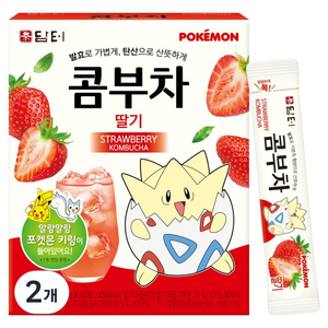 담터 포켓몬 콤부차 딸기, 5g, 30개입, 2개