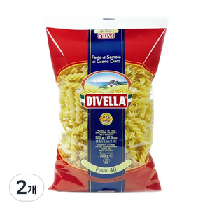 디벨라 푸질리 파스타, 500g, 2개