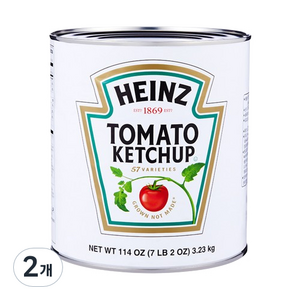하인즈 토마토 케찹, 3.23kg, 2개