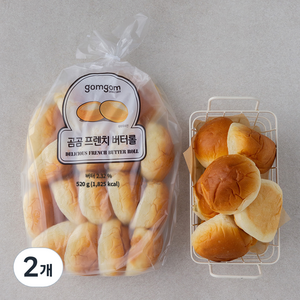 곰곰 프렌치 버터롤, 520g, 2개