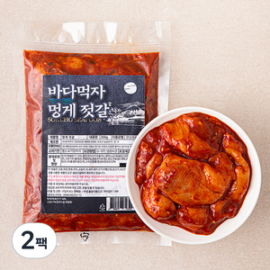 속초바다먹자 멍게 젓갈, 300g, 2팩