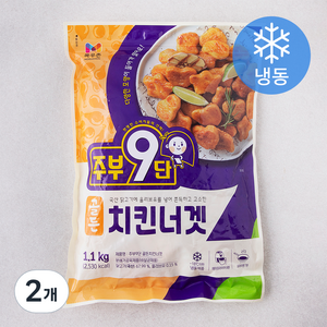 목우촌 골든 치킨너겟 (냉동), 1.1kg, 2개