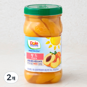 Dole 후룻바틀 황도, 666g, 2개