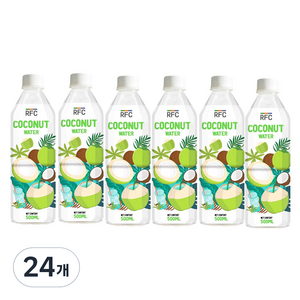RFC비넛 코코넛 워터 100%, 500ml, 24개