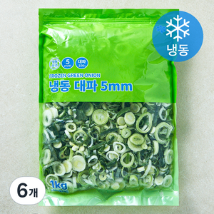 대파 5mm (냉동), 1kg, 6개