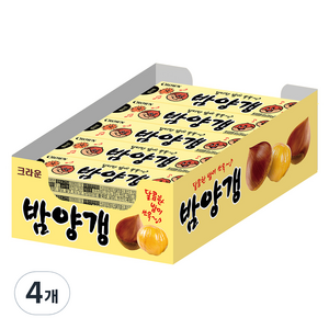 크라운 밤양갱, 1kg, 4개