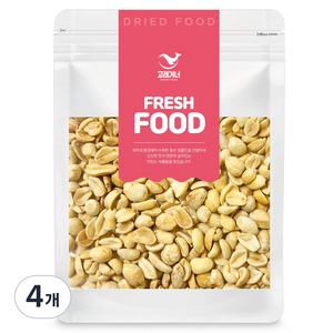 고래거너 미국산 구운땅콩, 1kg, 4개