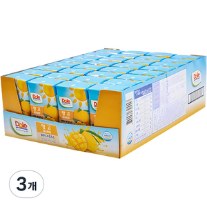 돌 주스 망고, 120ml, 96개