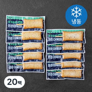 바디나인 닭가슴살 든든어묵바 매콤한맛 (냉동), 70g, 20팩