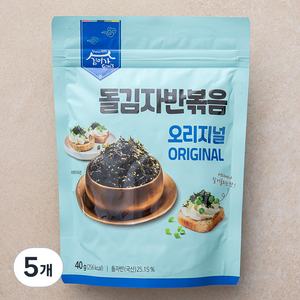 김이가 돌김자반볶음 오리지널, 40g, 5개