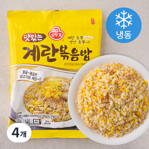 오뚜기 맛있는 계란 볶음밥 (냉동), 225g, 4개