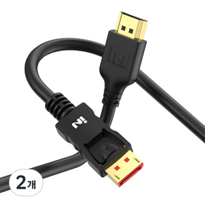 인네트워크 4K UHD 60Hz 지원 DP to HDMI 모니터 영상 변환 케이블 IN-DH60