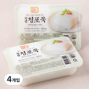 친정엄마 국산 청포묵, 350g, 4개입