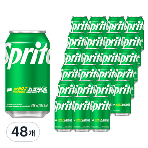 스프라이트 캔, 355ml, 48개