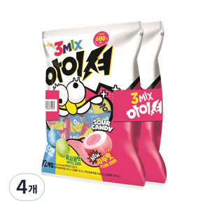 오리온 3 MIX 아이셔, 276g, 4개