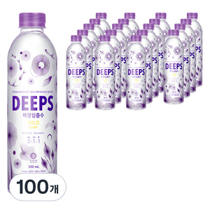 딥스 골드 해양심층수, 500ml, 100개