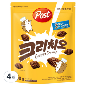 포스트 크리치오 시리얼, 300g, 4개
