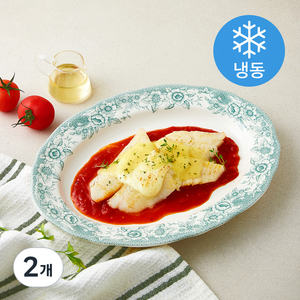 유러피안 가정식 꿀가자미 스테이크 2인분 (냉동), 420g, 2개