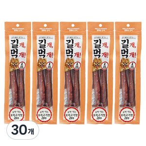 참좋은간식 길개먹개 강아지 간식 2p, 오리고기맛, 64g, 30개