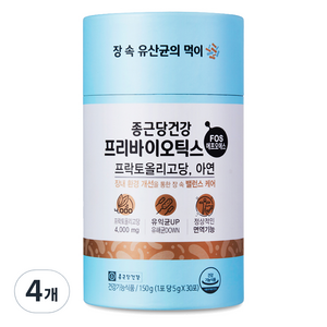 종근당건강 프리바이오틱스 FOS, 150g, 4개