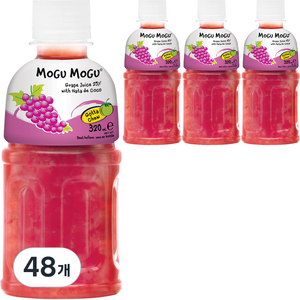 모구모구 과채음료 포도맛, 320ml, 48개