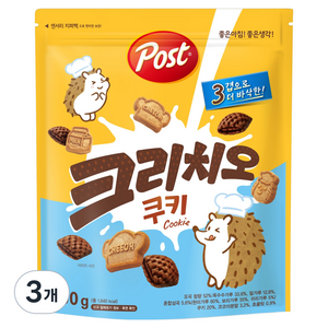 포스트 크리치오 쿠키 시리얼, 400g, 3개