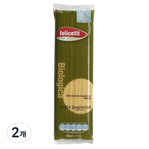 펠리체티 유기농 스파게티니, 500g, 2개
